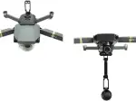 Für DJI, Mavic Pro und GoPro 360°-Panorama-Sportkameras: Halterung für obere niedrige Montage mit Fester Klemme Drohnen(Top Bracket)