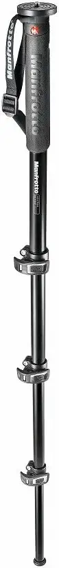 Manfrotto MPMXPROA4 Foto-Einbeinstativ schwarz