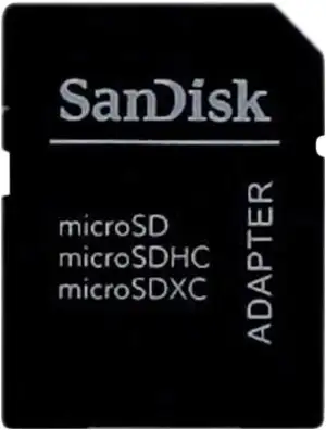 SanDisk microSD to SD Memory Card Adapter (MICROSD-Adapter)