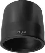 ET-74B Gegenlichtblende für Canon RF 100-400mm F5.6-8 ist USM,Canon EF 70-300mm f/4-5.6 ist II USM(Nicht für ist USM) Objektiv,HUIPUXIANG 67mm Streulichtblende Sonnenblende