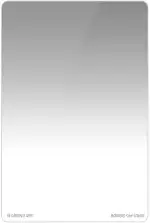 SIRUI SGND8 (0.9) Rechteck-Grauverlaufsfilter Soft 100x150mm, 3 Stops, aus deutschem Schott Glas, 100mm System