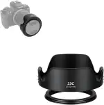 55mm Gegenlichtblende, JJC Universelle Tulpenform Streulichtblende kompatibel mit Sony E 18-135mm...