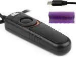 Pixel Kabelgebundene Fernauslöser Fernbedienung S2 Fernauslöser Kabel für Sony Kameras, ersetzt Sony RM-SPR1