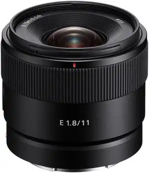 Sony SEL11F18 – 11 mm F1.8 APS-C Weitwinkel-Festbrennweiten-Objektiv (E-Mount, k