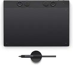 Wacom Intuos Pro Medium – Innovatives Grafiktablett inkl. Wacom Pro Pen 3, kompa