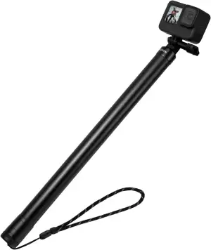 TELESIN 106 Zoll Ultra Langer Selfie-Stick (verbesserte 2,7 Meter) Kohlefaser Ha