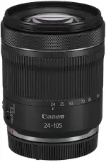 Canon RF Objektiv 24-105mm F4-7.1 IS STM – Standard-Zoomobjektiv mit 5-Stufen-Stabilisator für Landschaft & Porträts | Kompatibel mit EOS R System