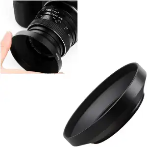 Kamera Objektiv Weitwinkel Metall Gegenlichtblende Sonnenschutz für Panasonic Lu