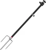 Wildkamera Halterung Stativ Bodenhalterung, 3-in-1-Edelstahl, 360° verstellbar und klappbar, kompatibel mit Geräten mit 1/4''-20-Schrauben (Wildkameras, Sonnenkollektoren, Nachtangelbeleuchtung usw.)