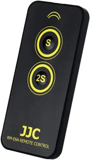 JJC Wireless IR Fernauslöser für Canon EOS Kamera - Ersatz Canon RC-6