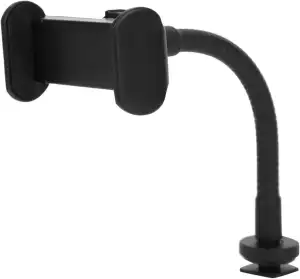 KIMISS Tragbarer Handyhalter für Ringlicht - Aluminium Legierung Kunststoff Smar