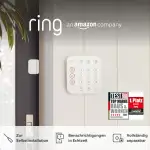Ring Alarm - XL + Innenkamera (Indoor Camera, 2. Gen.) + Sirene im Paket | Alarmanlage für Haus & Wohnung mit WLAN & Kamera | Smartphone-Benachrichtigungen | haustierfreundlich | Alexa-kompatibel