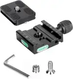 Koolehaoda 50mm Schnellwechselplatten Klemme Kompatibel mit Arca Swiss, Universal Quick Release P...