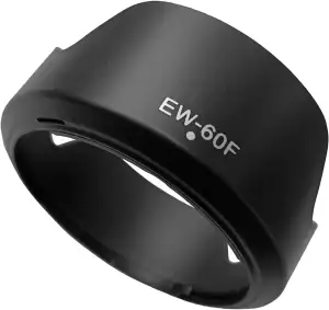 EW-60F Gegenlichtblende für Canon EOS R7 RF-S 18-150mm F3.5-6.3 is STM, EF-M 18-