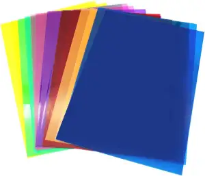 14 Stücke Gel Farbfilter Quadratische Durchsichtige Filterset Farbkorrektur 11.7
