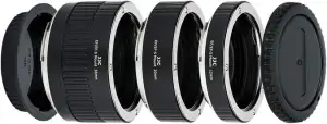 JJC Autofokus Makro Zwischenringe (AF) mit TTL-Belichtung für Makrofotographie 1