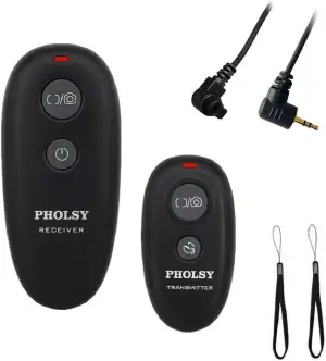 PHOLSY Kabellose Kamera Fernauslöser Auslöser Fernbedienung für Canon R100 R8 R6