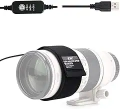 KIWIFOTOS Objektivheizung Abendtauentferner USB-Wärmerstreifen für Nikon Sony Ol