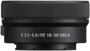 Sony E PZ 16-50mm F3.5-5.6 OSS II Kompaktes APS-C Standard Power Zoom Objektiv, 