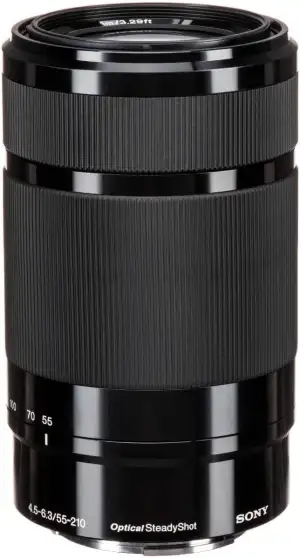 Sony SEL55210 – 55–210mm F4.5–6.3 OSS Zoom-Objektiv (APS-C, Teleobjektiv mit Bil