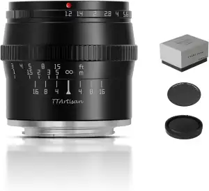 TTARTISAN 50 mm f1.2 APS-C Manueller Fokus Prime Objektiv für X-Mount