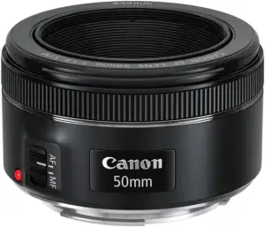 Canon EF 50mm F1.8 STM Objektiv (58mm Filtergewinde) schwarz