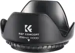 K&F Concept Gegenlichtblende Lens Hood 58mm, Universal Blume Sonnenblende Streulichtblende Für Ca...