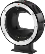 7artisans EF-SE Objektivadapter Autofokus Objektiv Speedbooster Konverter Ring Kompatibel für Canon EF/EF-SE Objektiv und Sony E-Mount Kamera für Sony A6400, A7M3, A7M4, ZVE10