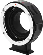 7artisans EF-FX Objektivadapter Autofokus Objektiv Speedbooster Konverter Ring kompatibel mit Canon EF/EF-S Mount Objektiv, Sigma Objektiv und Fuji X-Mount