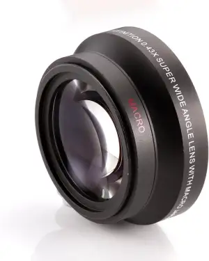 FOTGA 62mm 0.45x Weitwinkel + Macro Conversion Lens Fuer alle Kameras und Camcor