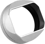 Haoge LH-X54W Metall Rechteckig Sonnenblende Gegenlichtblende mit 49mm Adapterring für Fujifilm x...