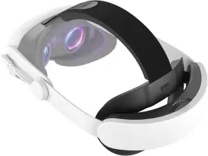 KIWI design K4 Boost Komfort Head Strap mit Akku Kompatibel mit Meta Quest 3/Que