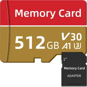 Speicherkarte 512 GB Wasserdicht Memory Card Hoher Geschwindigkeit Mini TF Karte