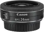 Canon EF-S 24mm F2.8 STM Pancake-Objektiv (52mm Filtergewinde) schwarz, EF-S2428STM