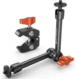 K&F CONCEPT 9,8 Zoll Magic Arm mit Super Clamp, Kamera Halterung für Käfig Monitor LED Licht Acti...