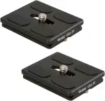 Rollei QAL-50 - professionelle Kamera-Schnellwechselplatte/Schnellverschlussplatte, Passend für a...