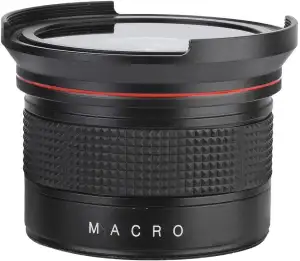 Wide Angle Converter 58Mm, 58MM 0,35X Fisheye Super-Weitwinkelobjektiv, professi