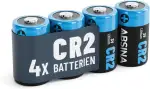 ABSINA 4X CR2 Batterie 3V Lithium für Kamera, Fotoapparat & vieles mehr - CR2 3V Batterie auslaufsicher & mit Langer Haltbarkeit - Kamera Batterien - CR2-Batterie