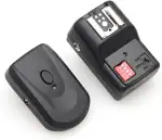 Cuifati 16 Kanäle Wireless Radio Flash Studio Trigger Set, Wireless Studio Flash Trigger Enthält Einen Sender, Einen Empfänger und eine Sync-Leitung für Nikon, für, für