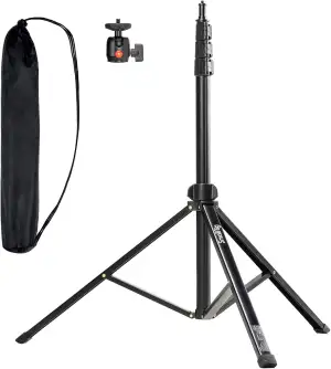 SMALLRIG 78.7" / 200cm Light Stand, Tragbare Fotografie-Stativ, Ideal für Reflek