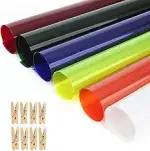 Selens 40x50cm Farbfilter Folie Professionel Transparente Farbkorrektur Beleuchtung Folien für Fo...