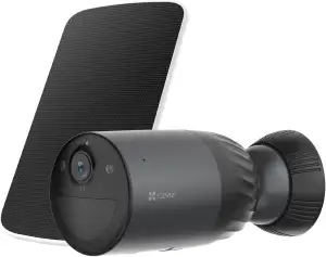 EZVIZ 4K Überwachungskamera Aussen Solar, Kabellose Kamera Aussen mit KI Persone