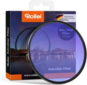 Rollei Astroklar Nachtlicht Light Pollution Filter – 67mm Rundfilter Stadtlicht-