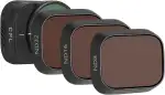 Mini 3/Mini 3 Pro Filter, ND-Polarisatorfilter-Set, Kameraobjektivfilter, kompatibel mit DJI Mini 3/Mini 3 Pro Drohnenzubehör, 4er-Pack-CPL ND8 ND16 ND32 (Kunststoff)