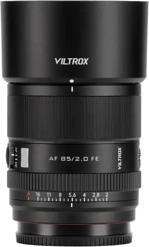 VILTROX 85mm F2.0 FE,AF 85mm f2.0 E Mount EVO Objektiv für Sony E,Auto Fcous Vol