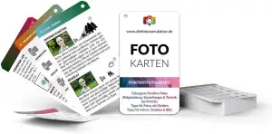 Fotokarten Porträtfotografie - Spickzettel für gelungene Porträts von Familie, K