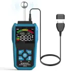 Feuchtigkeitsmessgerät, DURFICST Feuchtigkeitsmessgerät Wand,Pin&Pinless Feuchtigkeitsmesser mit Farb-LCD und Akustischem Alarm, Erkennt 20–40 mm Wände, Holz, Mauerwerk, Beton und Andere Baustoffe