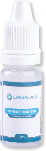 Lens-Aid Sensor Reinigung, Flüssigreiniger für Kamera-Sensoren (10ml Sensorreiniger)