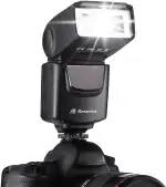 Powerextra Professioneller DF-400 Speedlite-Kamerablitz für Canon Nikon Pentax Samsung Fujifilm O...