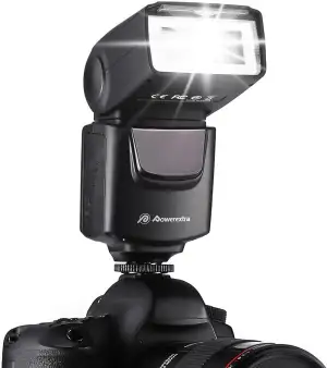 Powerextra Professioneller DF-400 Speedlite-Kamerablitz für Canon Nikon Pentax S